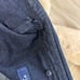 M'S GRACY Denim Jacket with Fur Collar and Ribbon