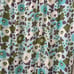 Tucker NYC Womens The Market Dress Silk Floral Blue Purple Size M