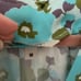 Tucker NYC Womens The Market Dress Silk Floral Blue Purple Size M
