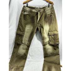 A Tiziano Men’s Pants Grunge Green Street wear Sz 36