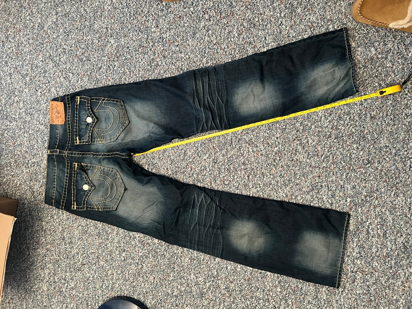 Men’s True Religion Jeans Billy Bootcut 36x35 Y2K