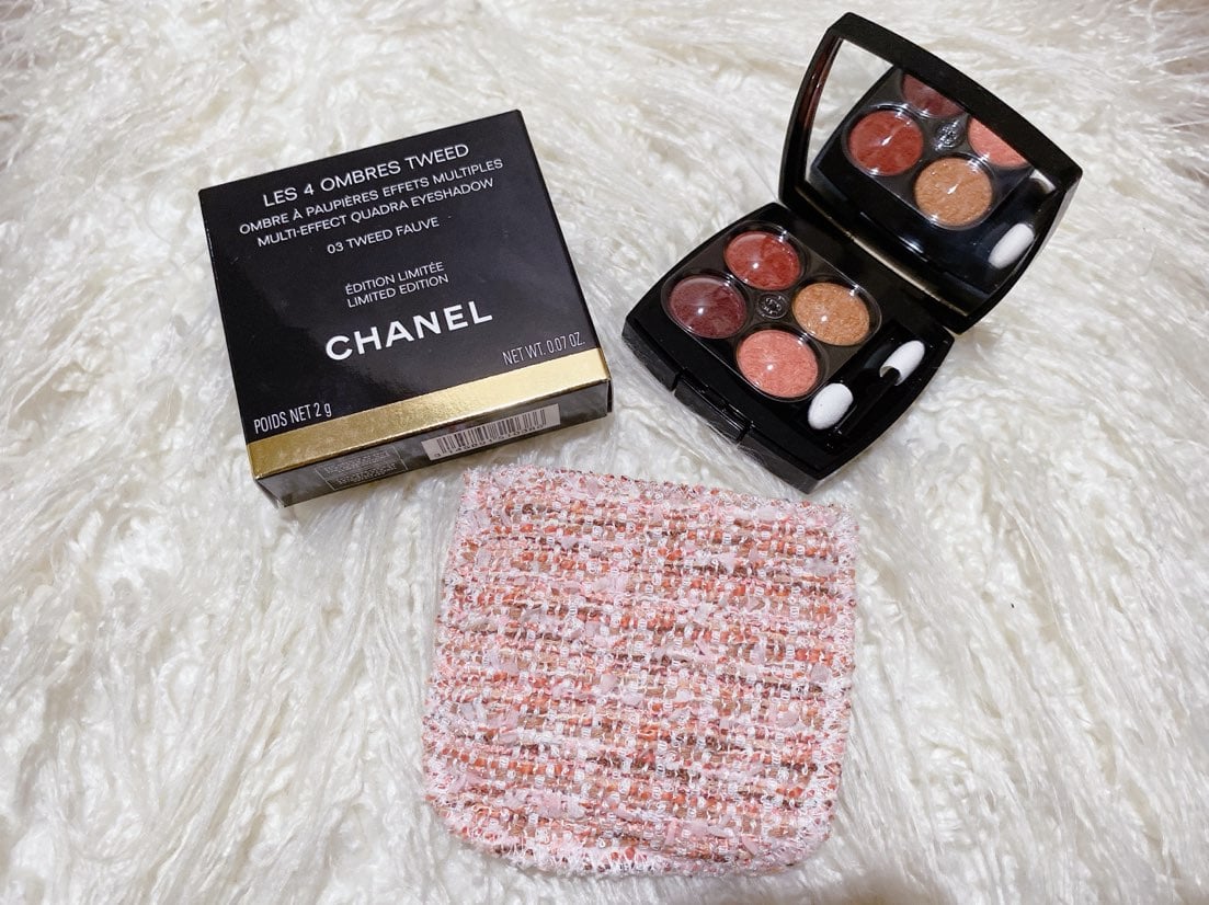 Chanel Les 4 Ombres TWEED eyeshadow - 03 Tweed Fauve - Limited Edition
