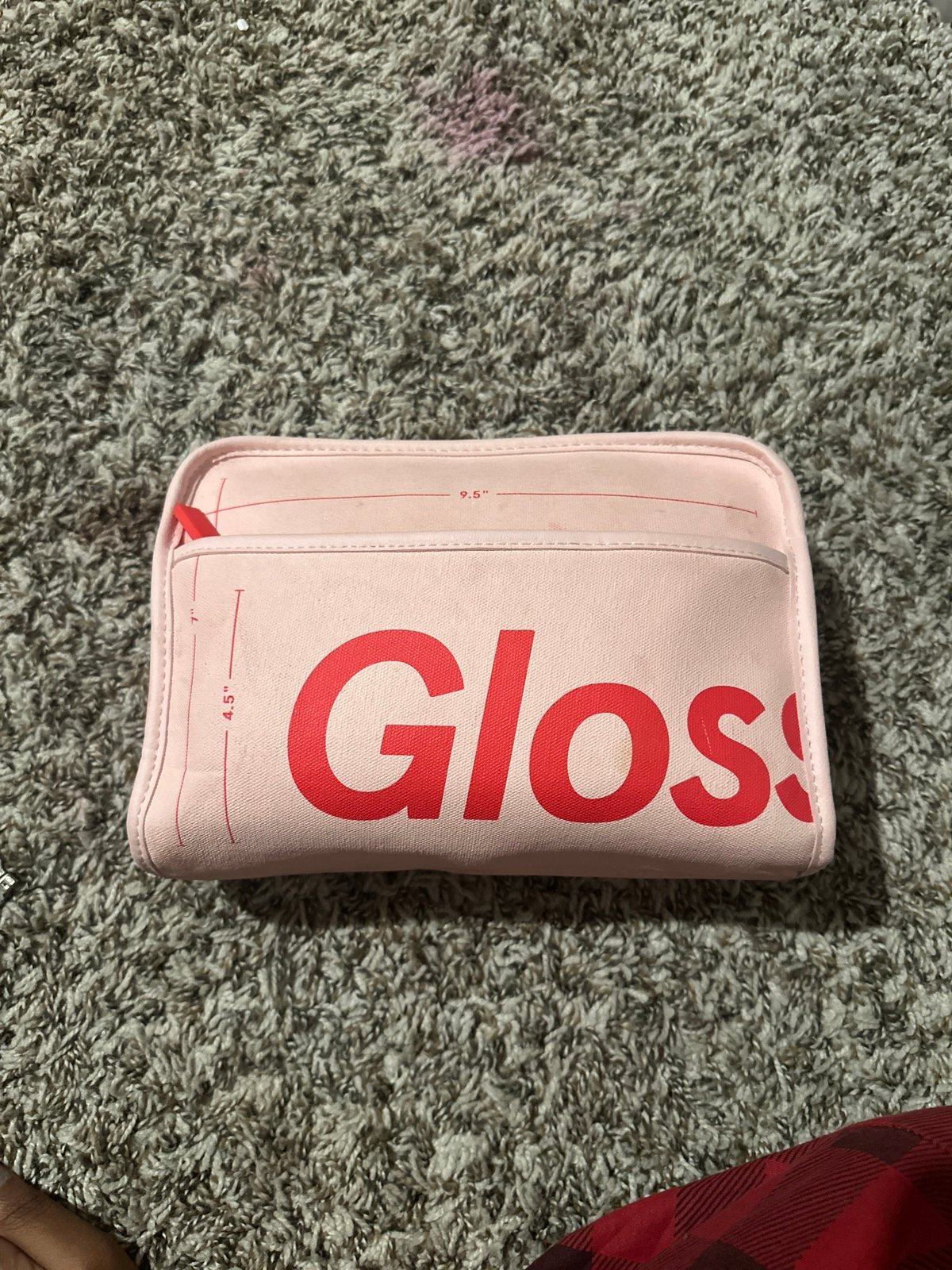 Glossier make up bag regular
