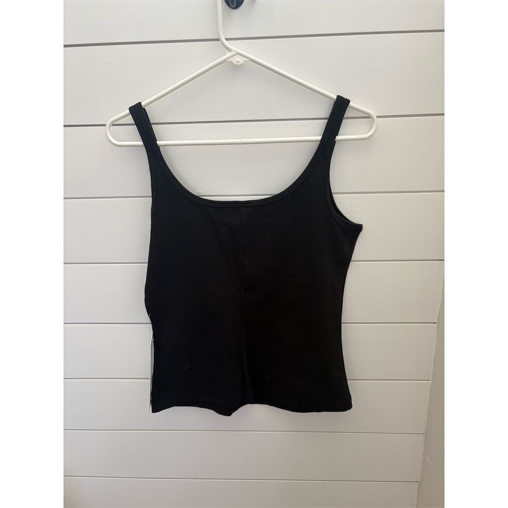 Lululemon Women's Black Tank Top Size S Casual Summer Wear NEW w/ Tags