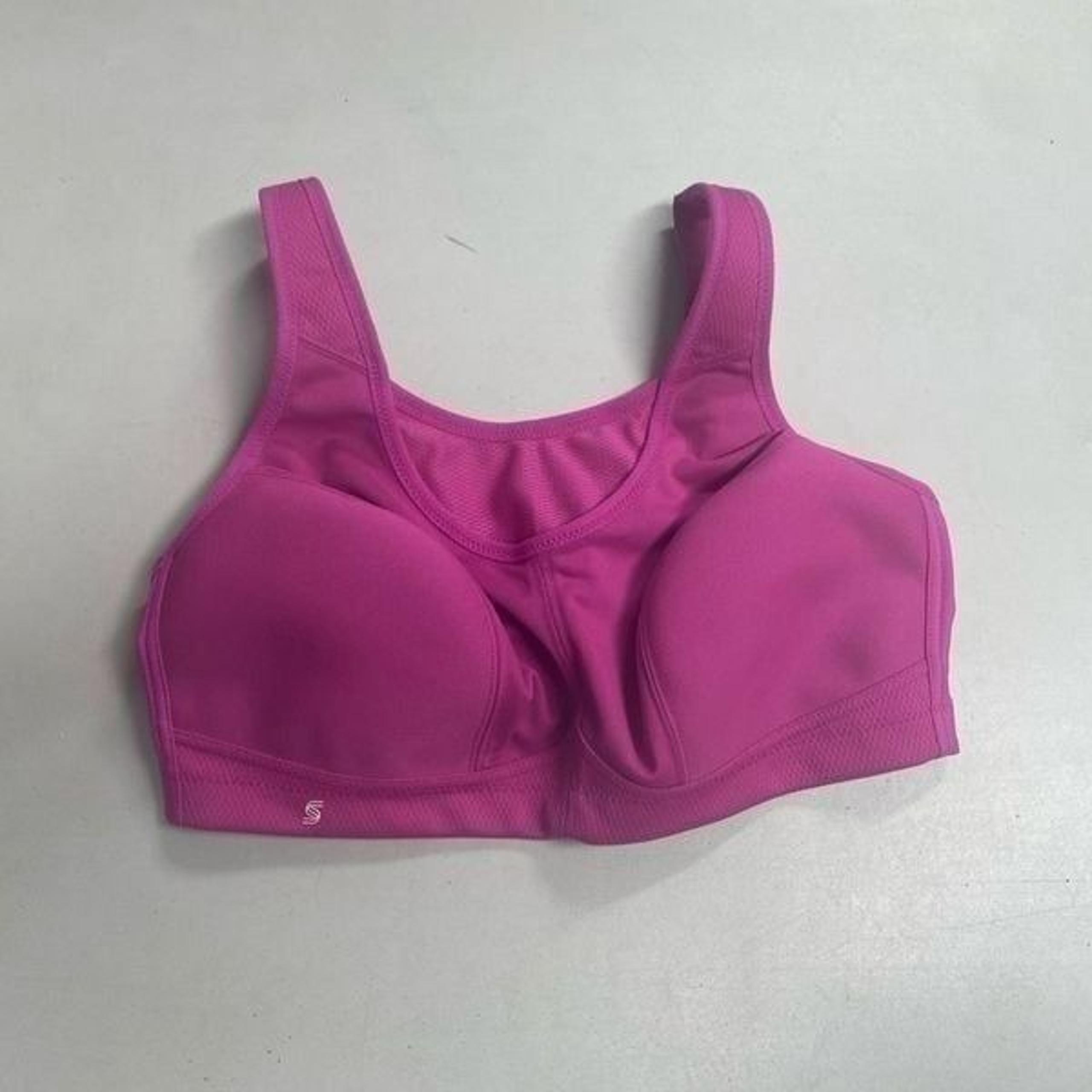 GLAMORISE Sport Bra Hot Pink Size 36D New Without Tags