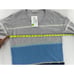 Kinross Cashmere Sweater Sz S V Neck 2 Ply Color block Preppy Striped Luxury NWT