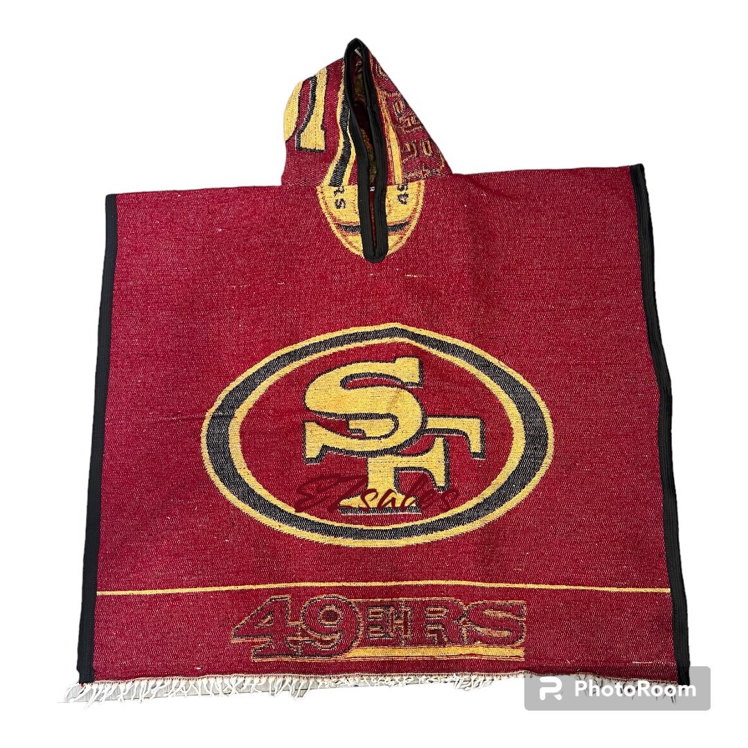 San Francisco 49NRES Hooded Poncho