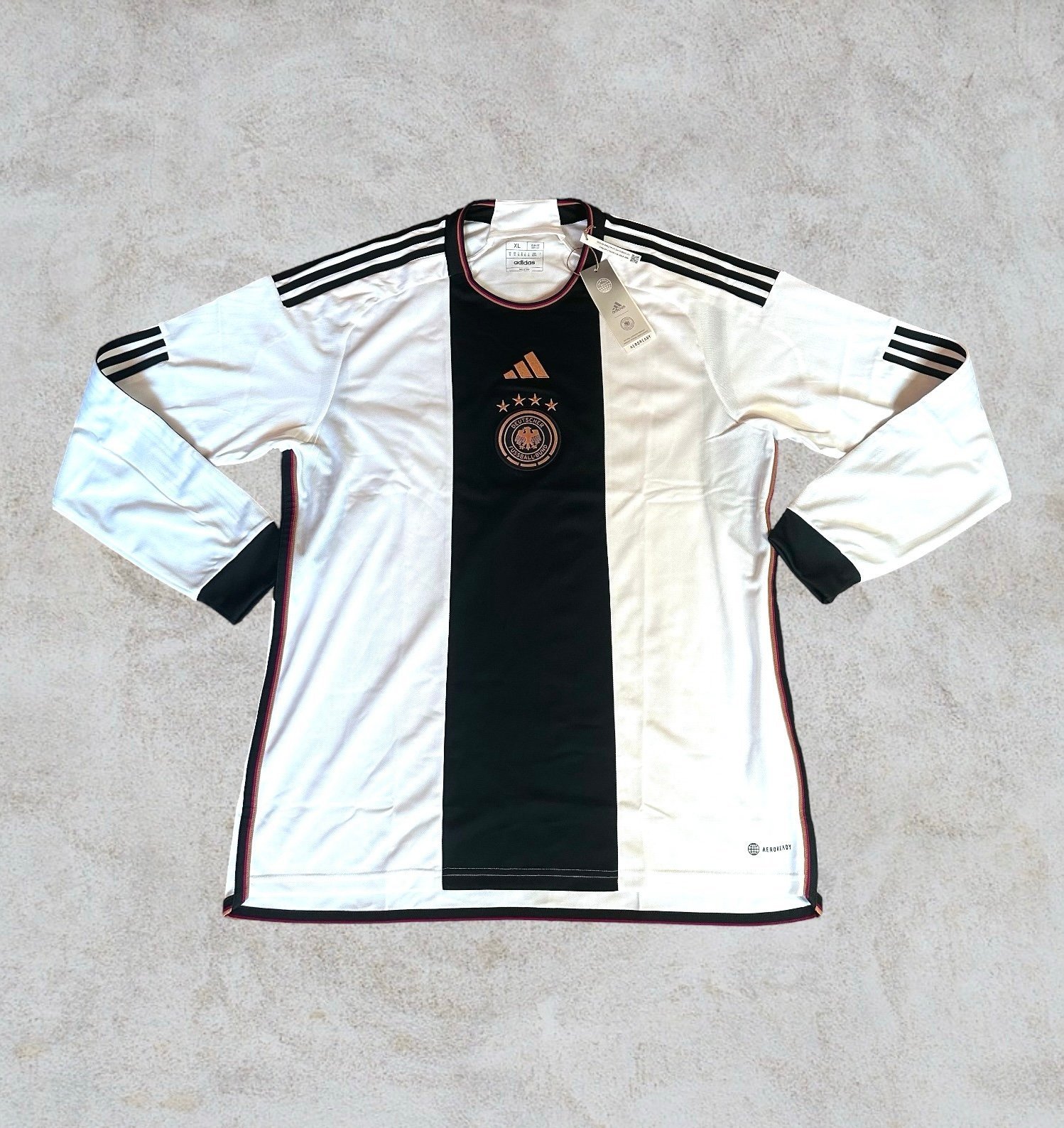 Adidas Germany 2022 Home Kit Long Sleeve NWT