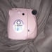 Polaroid instant pink camrea