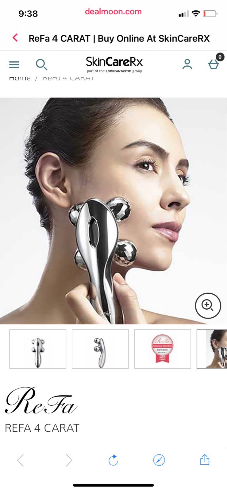 ReFa 4 CARAT | PRODUCTS | ReFa | MTG Co., Ltd.