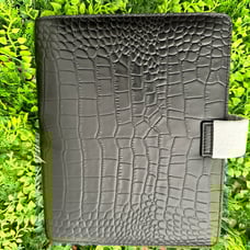 Cloth & Paper A5 Croc Leather Agenda