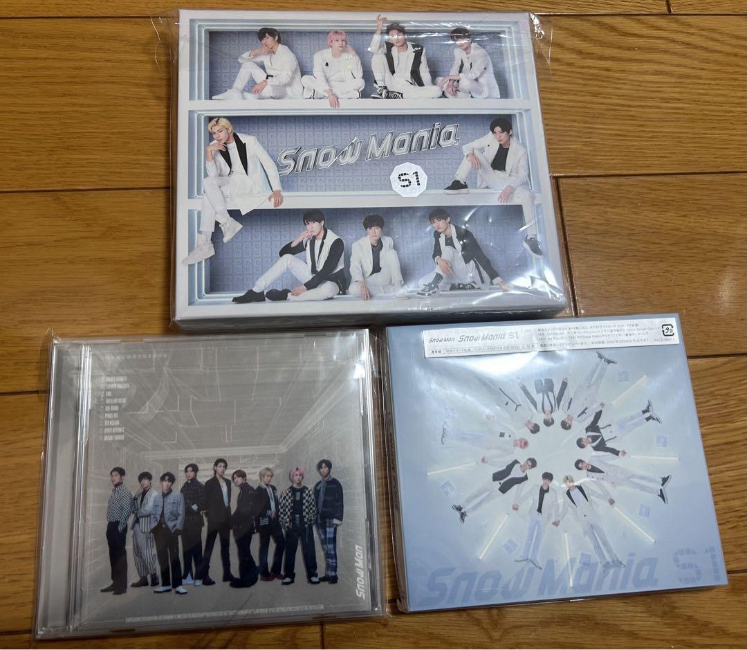 SnowMan CD DVD Singles and Albums, 14 items in total.