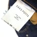 SAKS POTTS Jewel Embellished Straight Leg Jeans Womens Sz 1 US S In Dark Blue