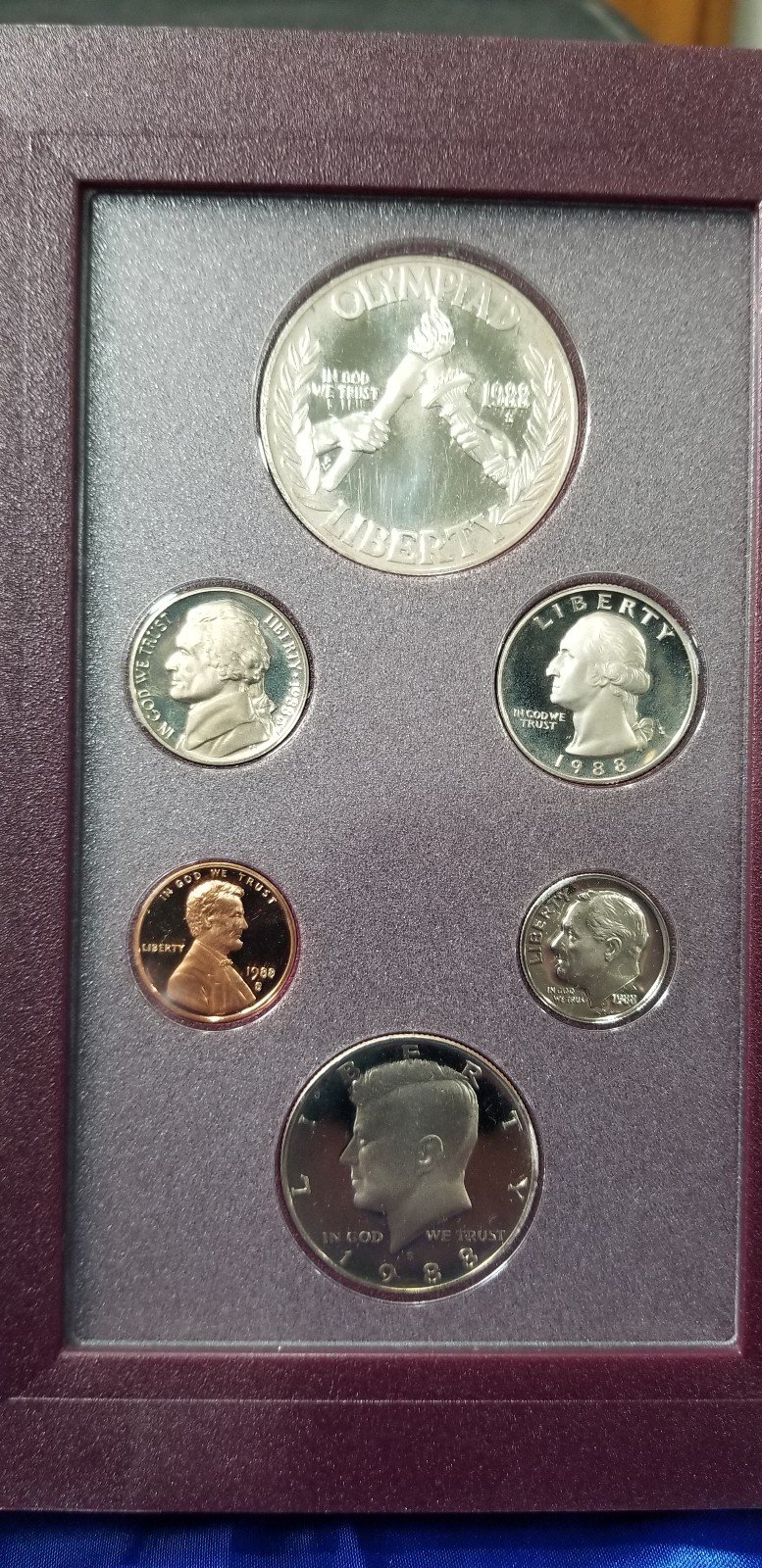 1988 UNITED STATES MINT PRESTIGE SET