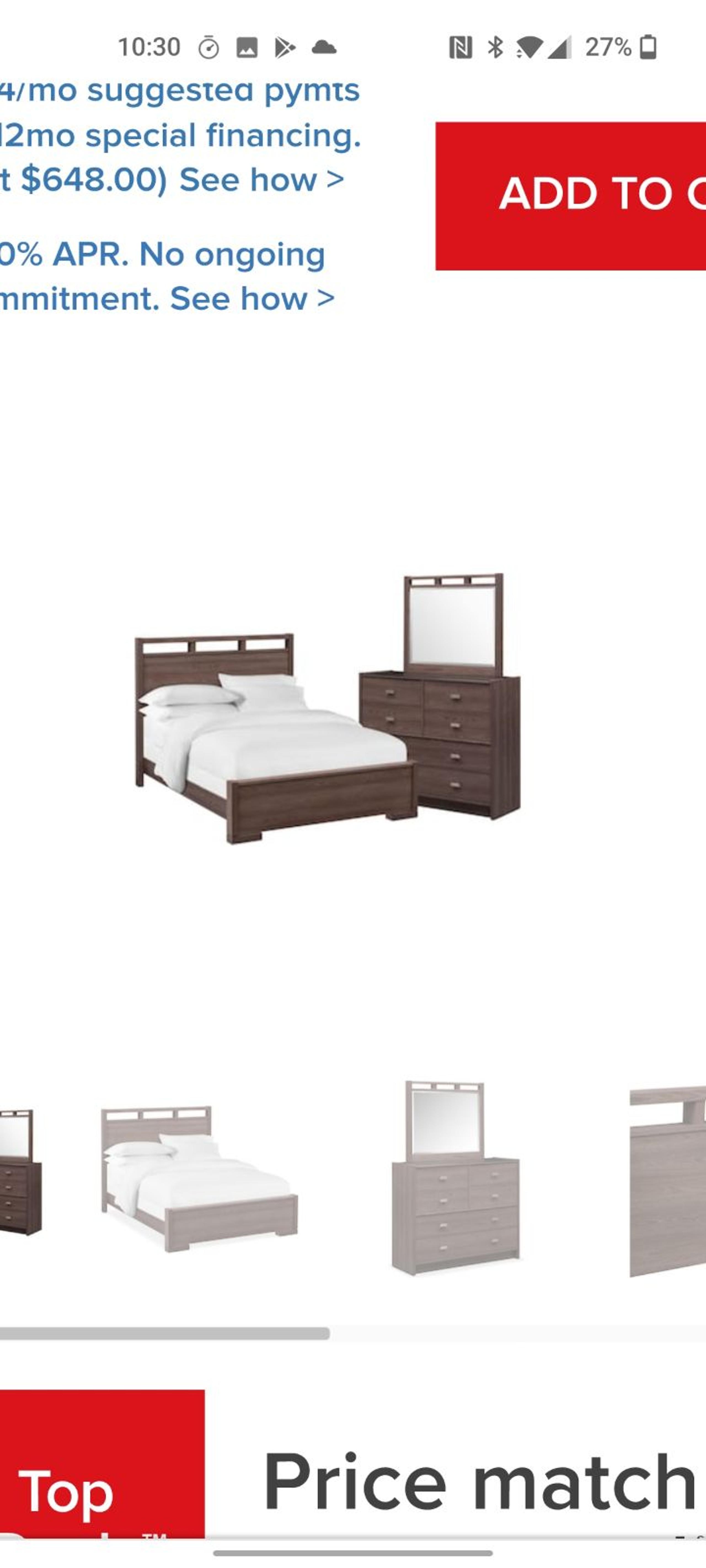 3 peice bed room set