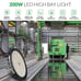 LED High Bay Light 200W 28000 LM w/ US Plug 5ft Cable