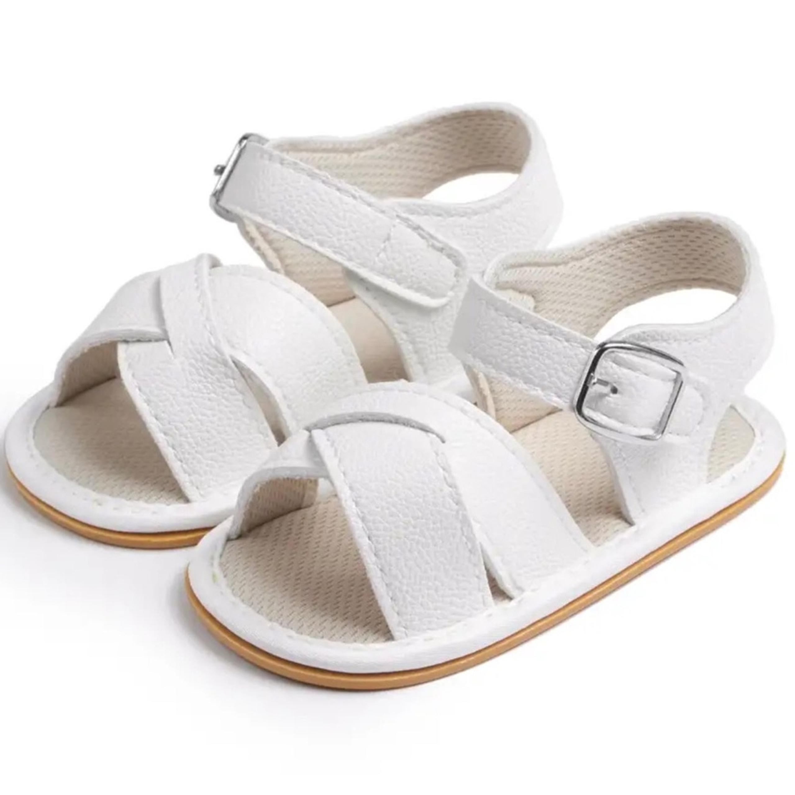 New baby girl sandals size 1, 0-6 months
