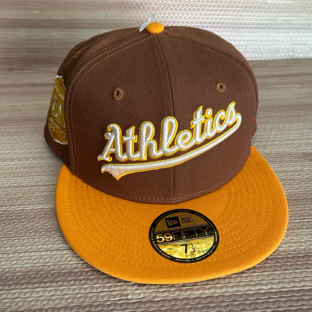 Oakland Athletics New Era 59FIFTY Fitted Hat Men’s Size 71/4