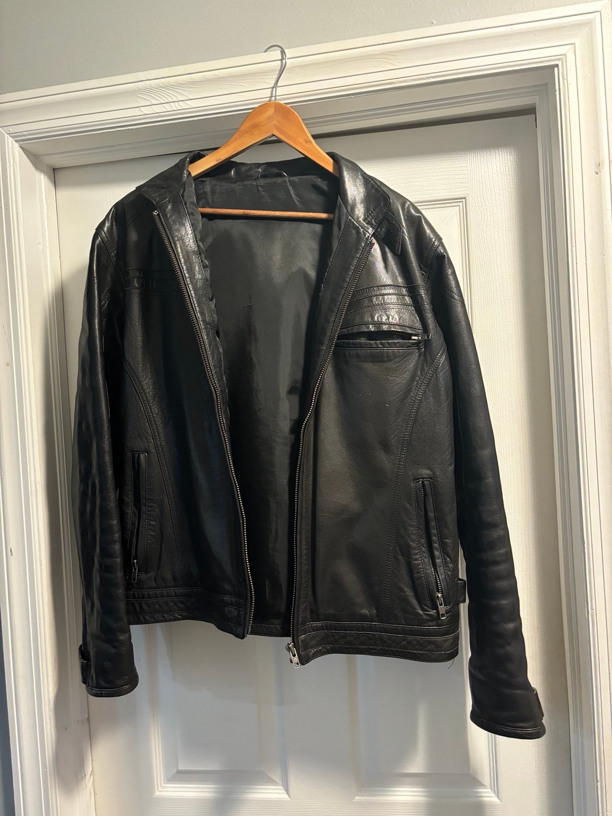 Vintage leather jacket