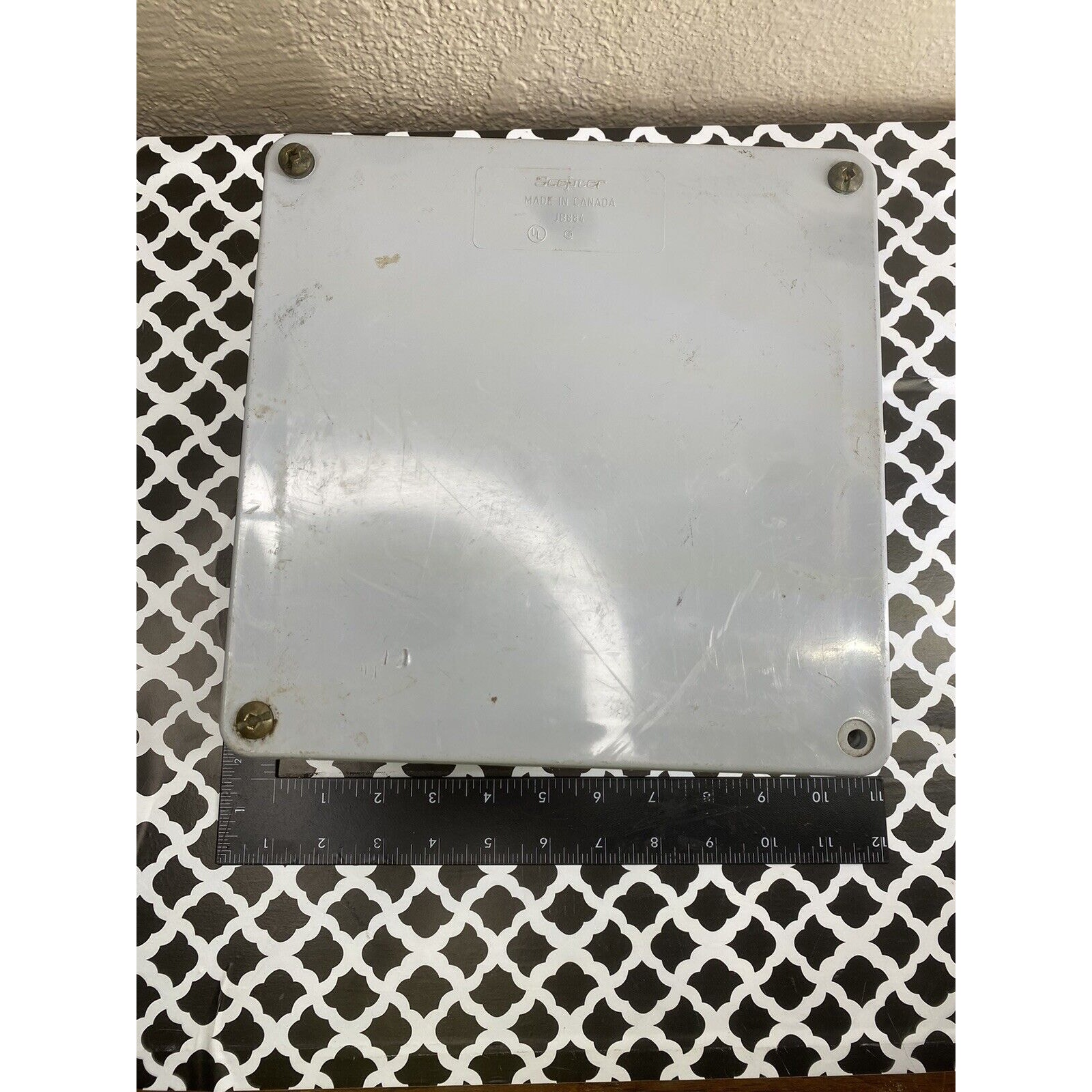Scepter JB884 8X8X4 Junction Box PVC
