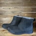 New Mens Sorel Ankeny II Chelsea Black Leather Waterproof Winter Boots Size 9.5