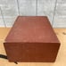 Vintage Sears Silvertone Phonograph Hand Crank Record Player Suitcase