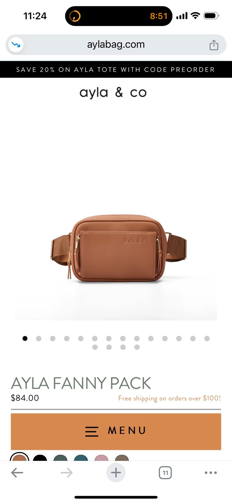 Ayla Fanny Pack