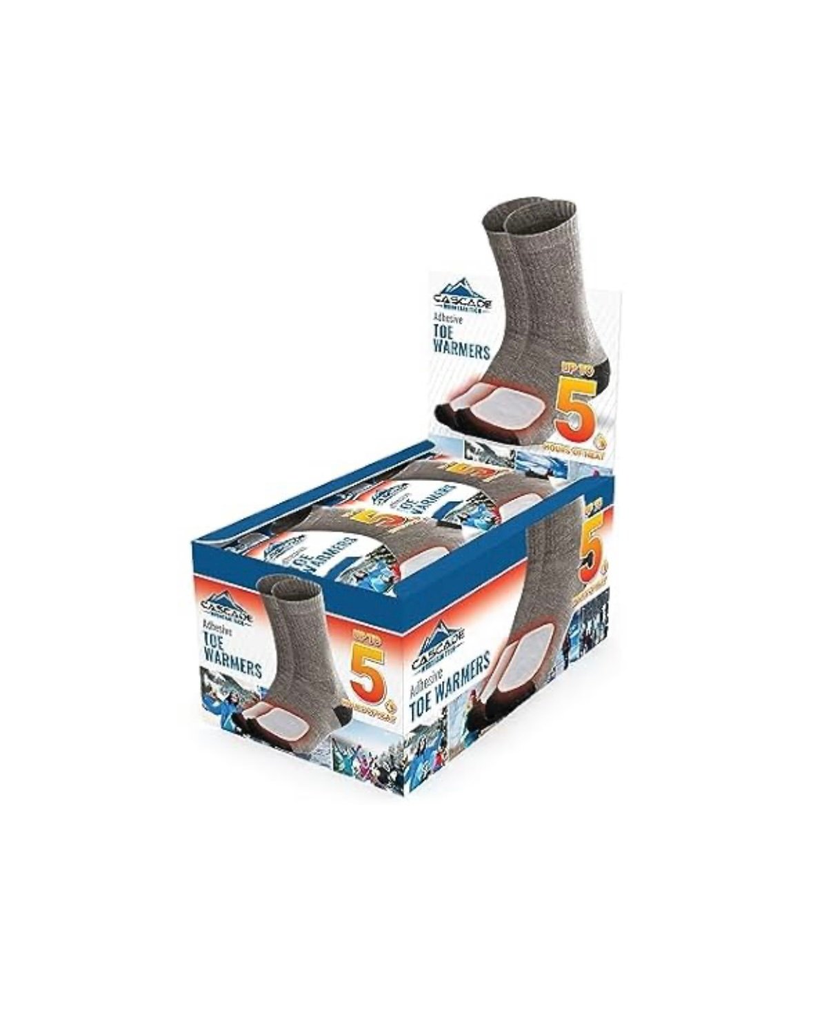Cascade Mountain Tech Air-Activated Toe 30 Pack