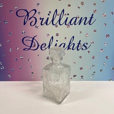 Crystal decanter made in Italy