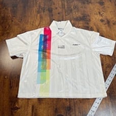 Womens Medium Puma X Felipe Pantone Jersey Futurisric T-Shirt Polo Puma Blane