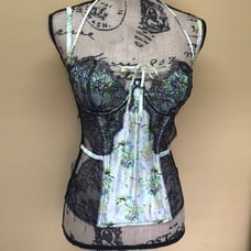 Victoria’s Secret fantasy island Silk corset 34B