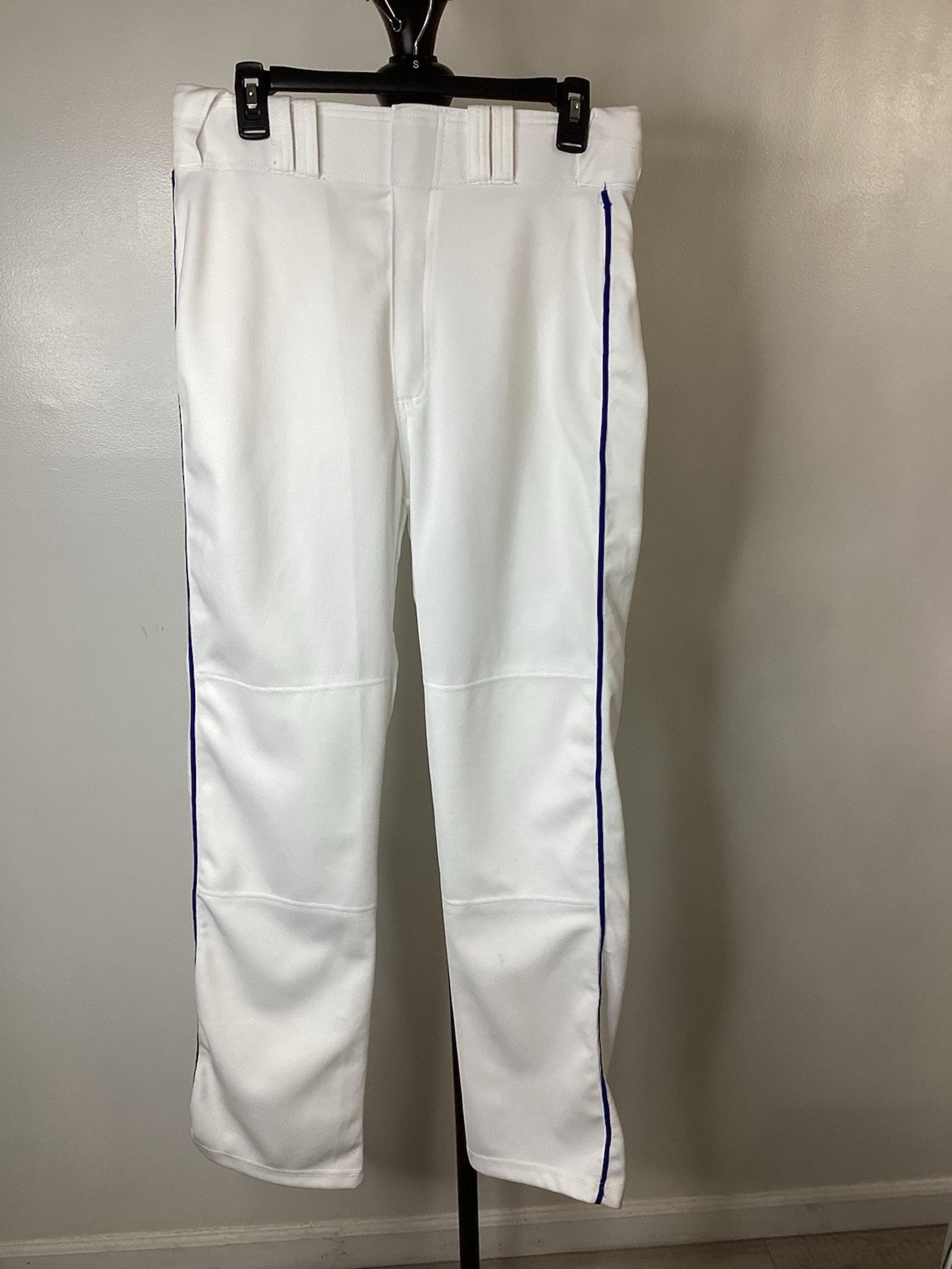 Russell Athletic Men’s White Baseball Pants – Medium