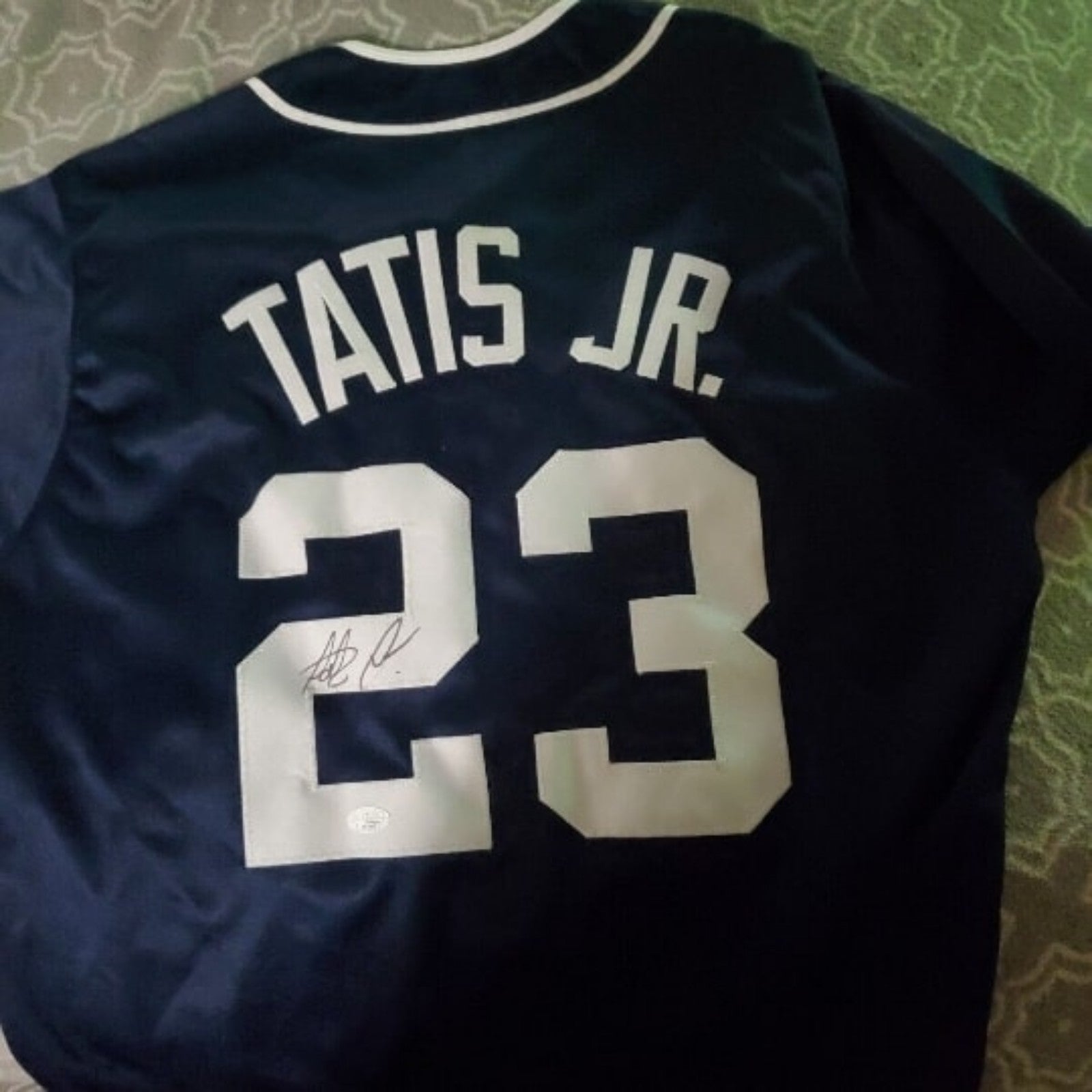 Tatis autographed jersey