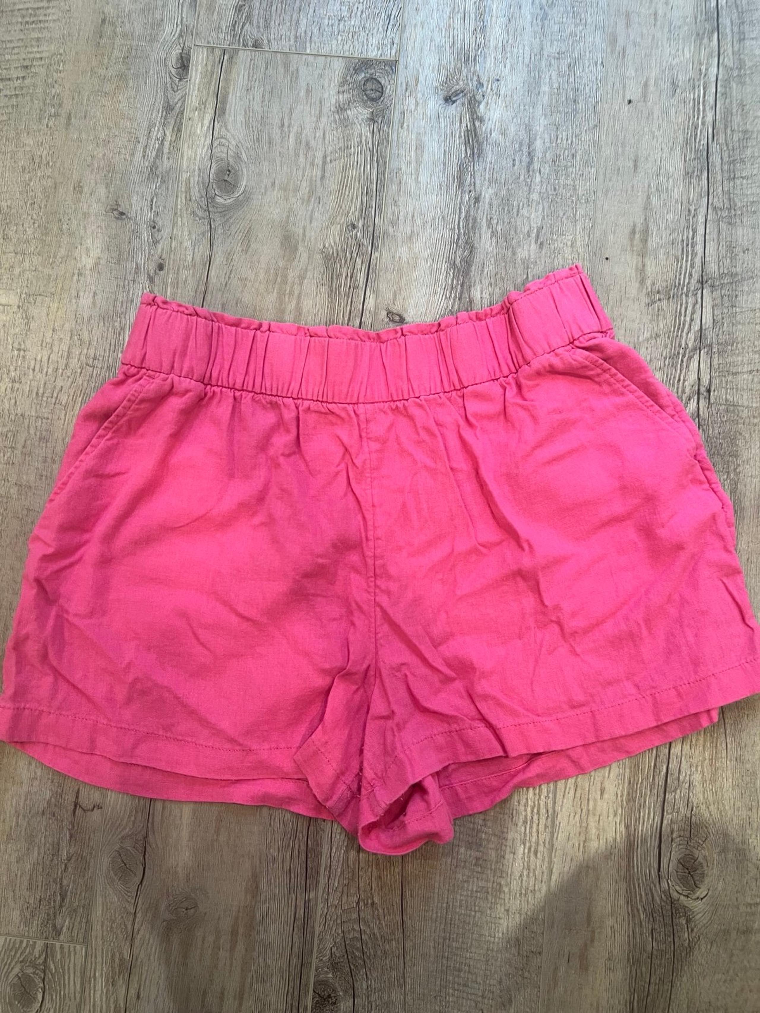 Sonoma Women’s Shorts – Size L, Hot Pink, Comfy Cotton, Pull-On Style