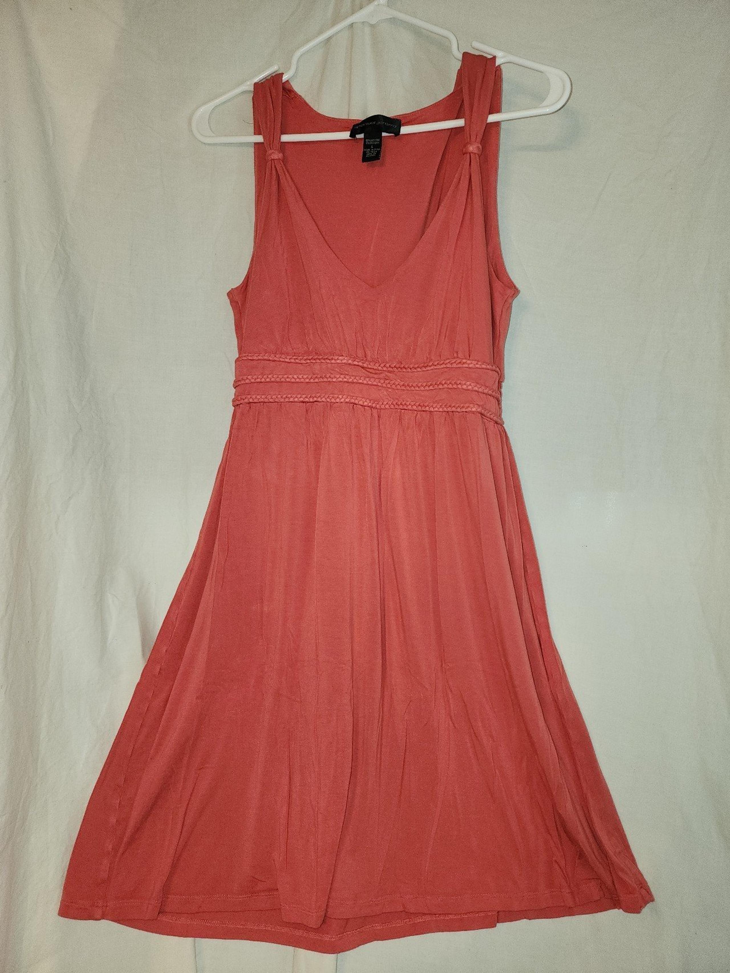 Spenser jeremy womens size large orange knee length Dress