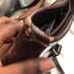 Western Boho Indie Brown camel tan leather shoulder hand bag purse tote silver