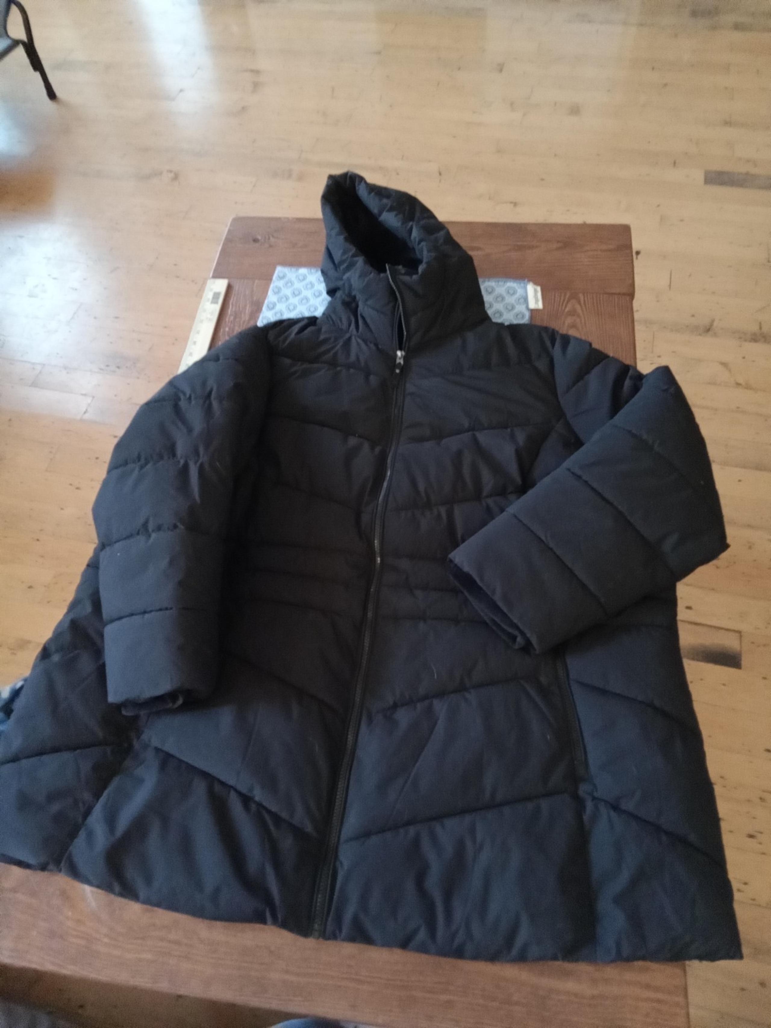 Zeroxposur puffer coat women's 3x black euc