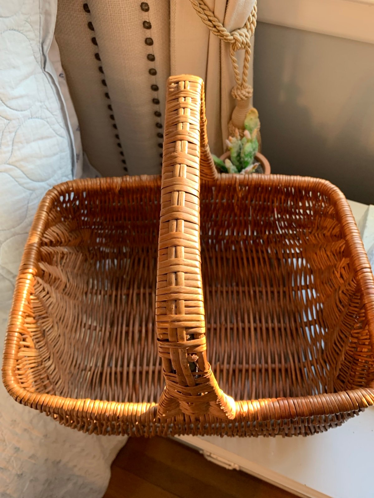 Vintage Wicker Basket