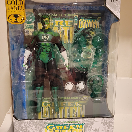 McFarlane DC Multiverse Cover Recreations - Green Lantern Emerald Twilight Gold