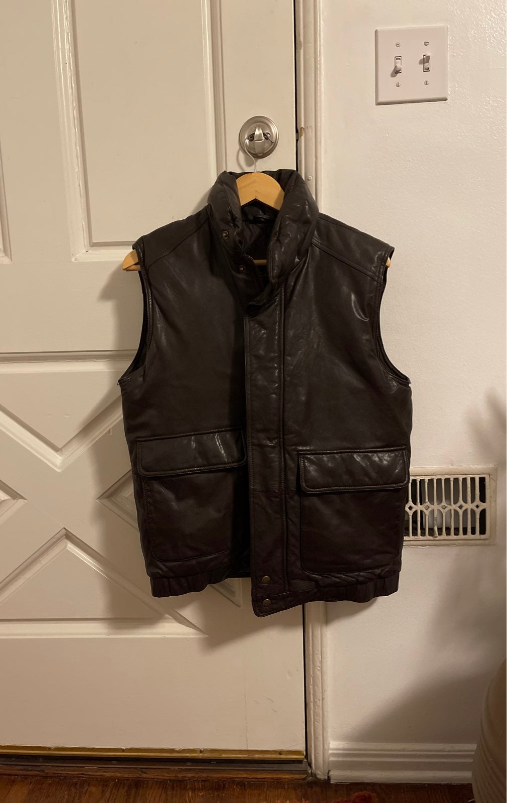 Eddie Bauer Leather Vest