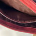Coach RARE VINTAGE Diplomat Briefcase with Lock Closure And Keys Red Leather .