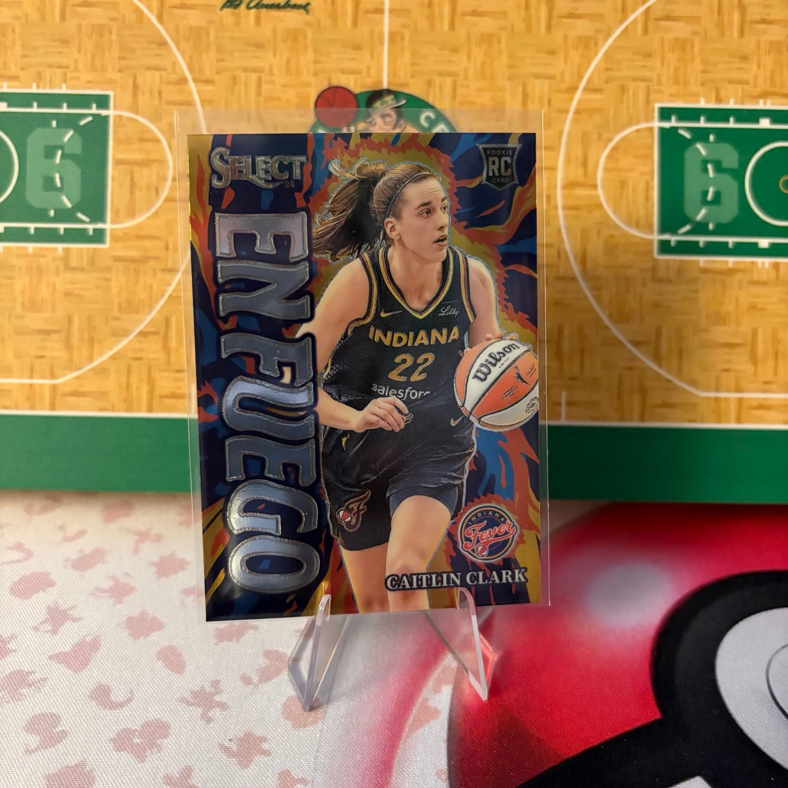 2024 WNBA Select Caitlin Clark En Fuego Insert RC