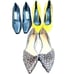 J. CREW MARC FISHER PROXY Bundle Lot of 4 Pairs of Shoes Pumps Heels Flats Leath