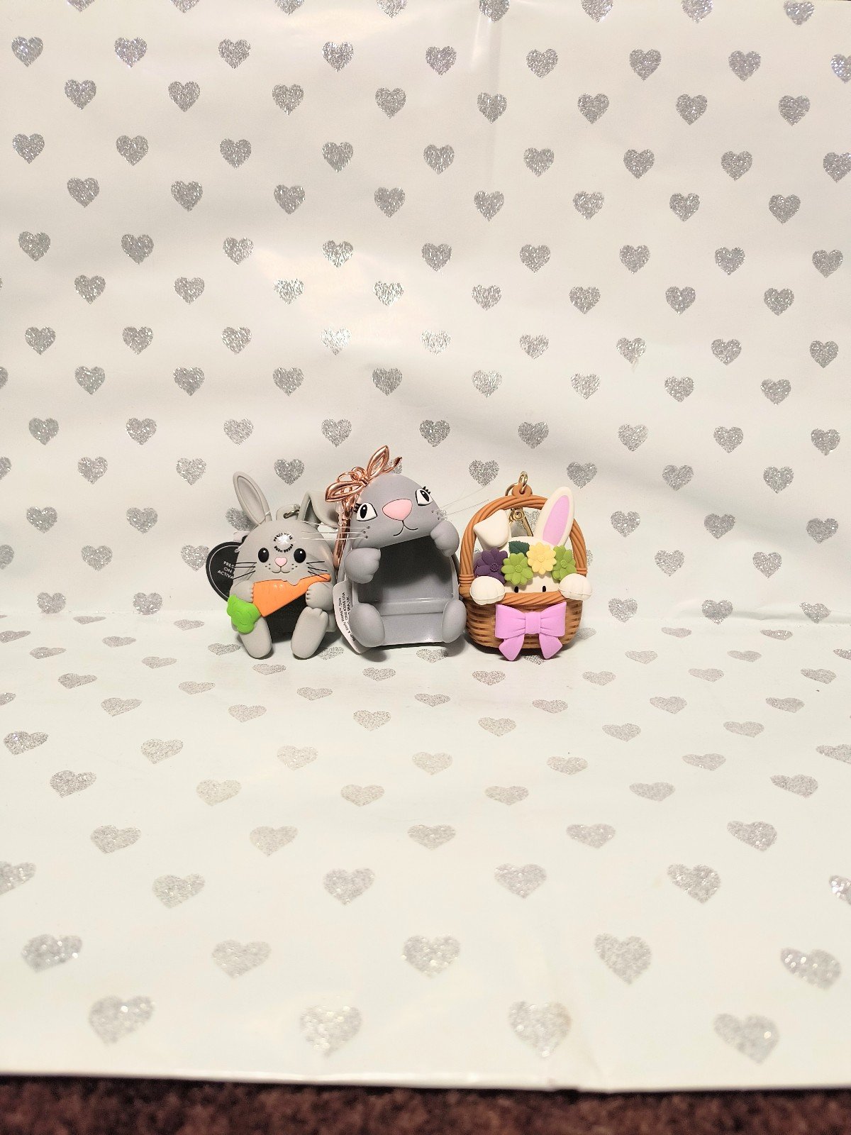 Bath & body works 3 item bunny variety pocketbac holder set