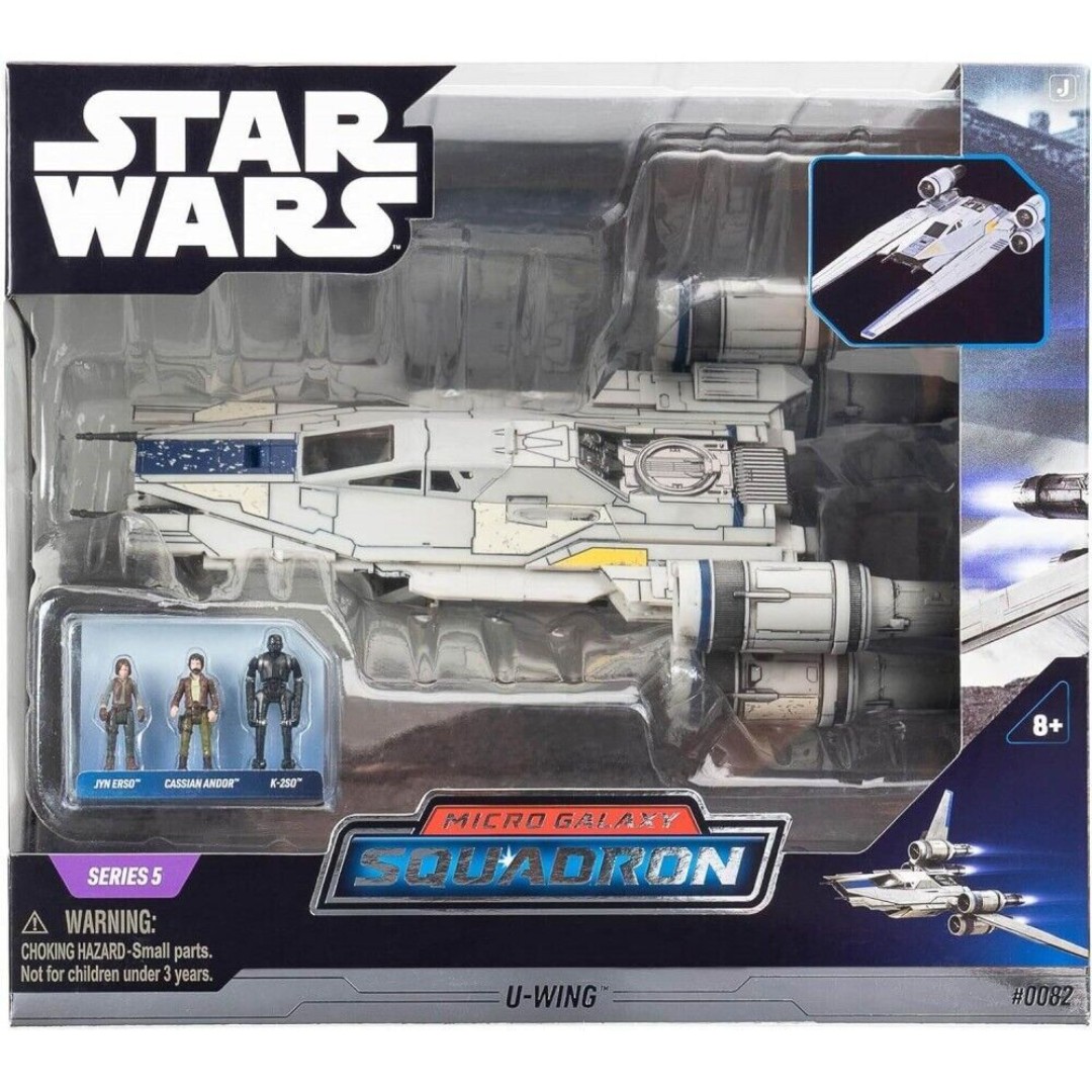 Star Wars The Micro Galaxy Squadron Series 5 #0082 U-Wing by Jazwares /SEE PHOTO