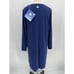 NWT Solbari Long Sleeve T-Shirt Dress Sz XL Navy Blue UPF50+