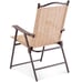 Costway Set of 2 Patio Folding Sling Back Chairs Camping Deck Garden Beach