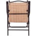 Costway Set of 2 Patio Folding Sling Back Chairs Camping Deck Garden Beach