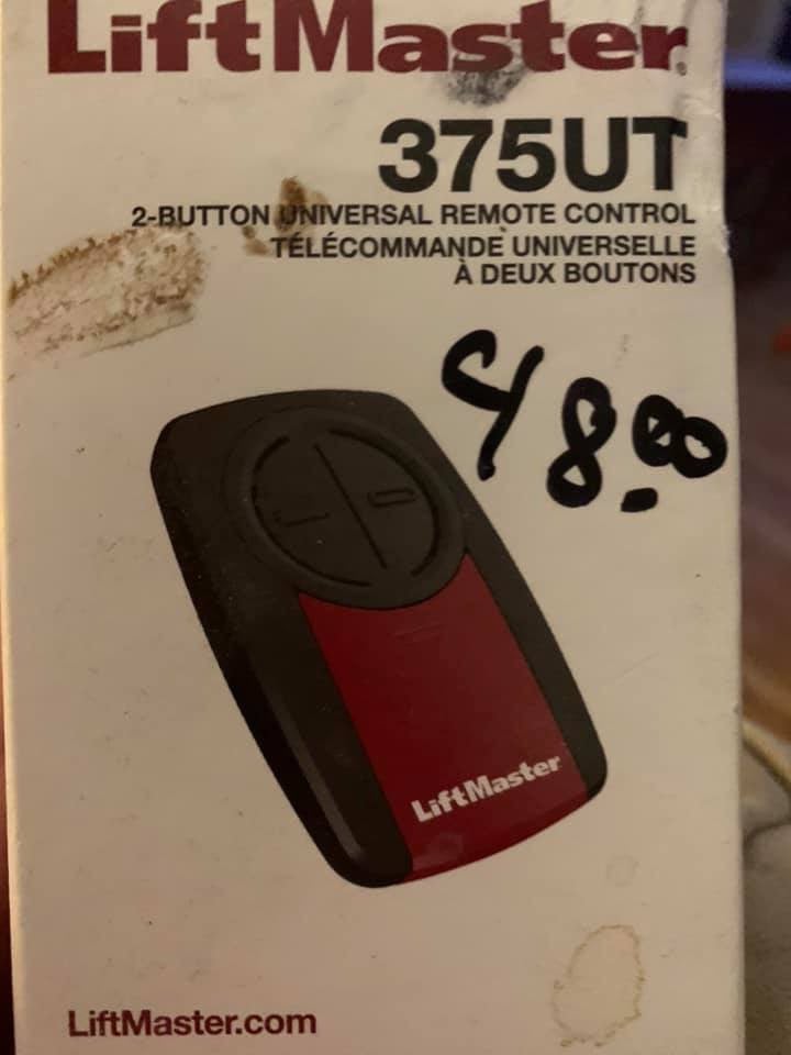 Garage door opener