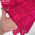 SHO by Tadashi Shoji Crinkle Off The Shoulder Long Sleeve Lace Dress S Pink 248